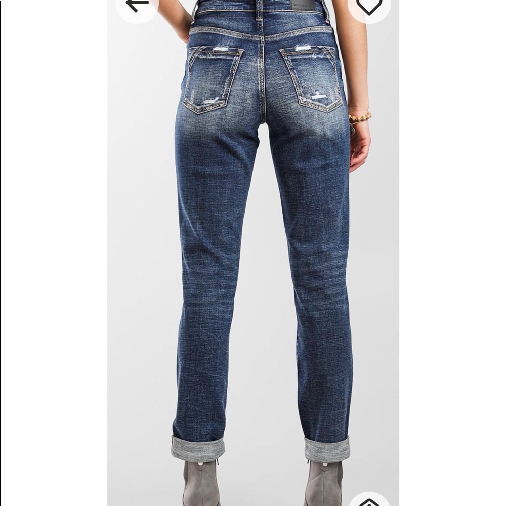 Buckle Black mom jeans